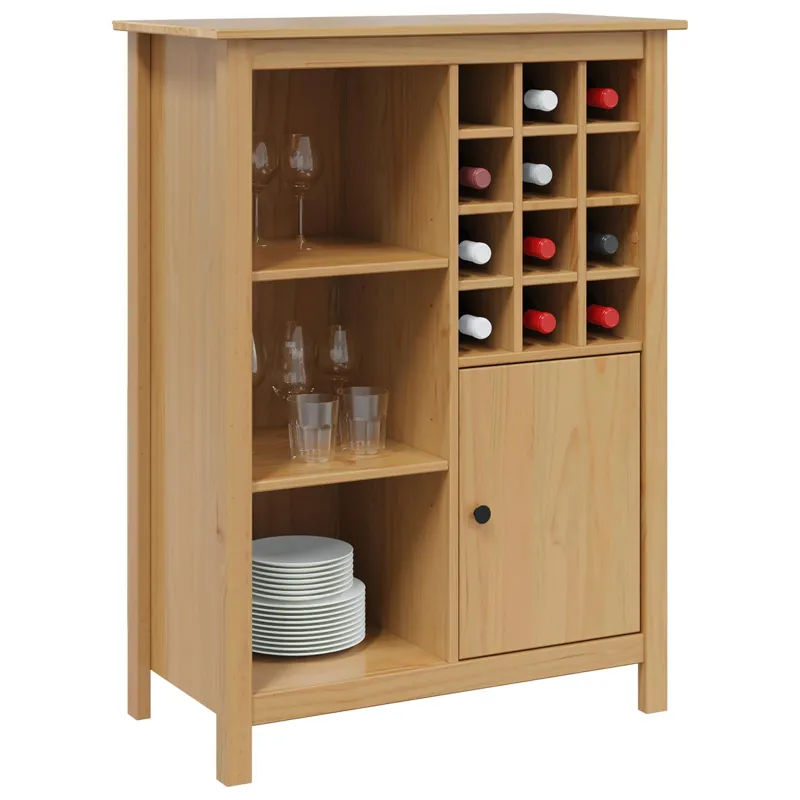 Vyno spinta HILL Medus ruda 79.5 x 40 x 107.5 cm