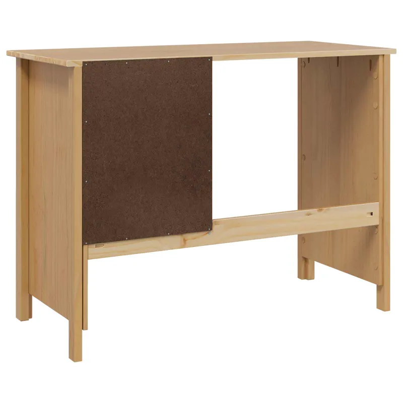 Stalas su stalčiais su stalčių HILL Medus ruda 100 x 45 x 74 cm