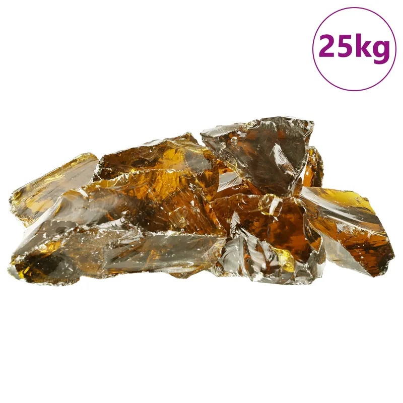 Sodo Akmenys Ruda 12 cm Stiklas