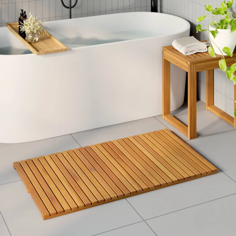 Badematte Paprastas Ruda 100 x 55 cm Medis