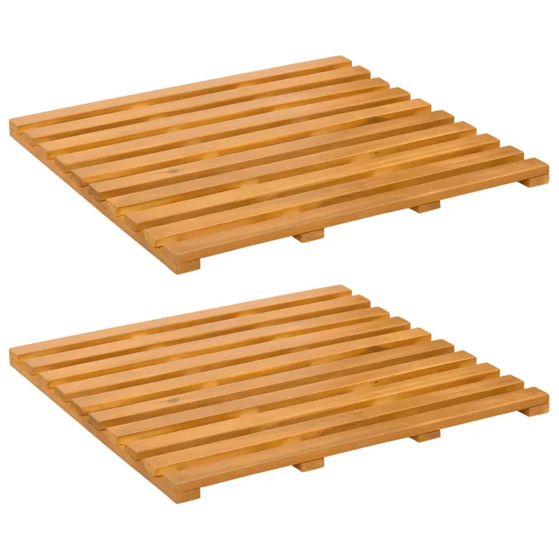 Badematte Paprastas Ruda 50 x 48 x 2,5 cm Medis