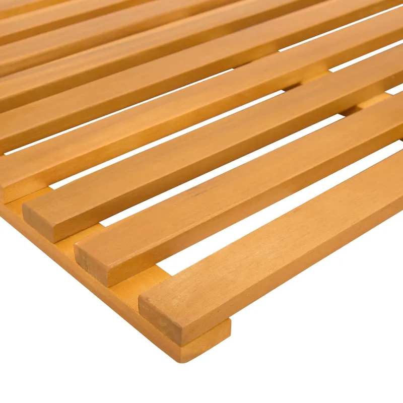 Badematte Paprastas Ruda 80 x 48 x 2,5 cm Medis