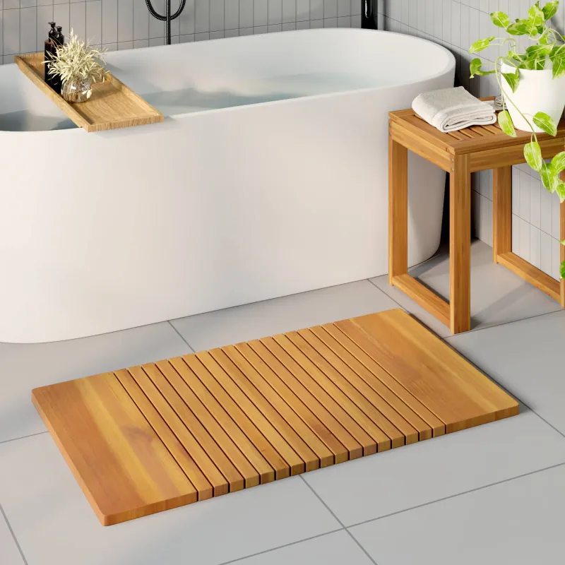 Badematte Paprastas Ruda 100 x 55 cm Medis