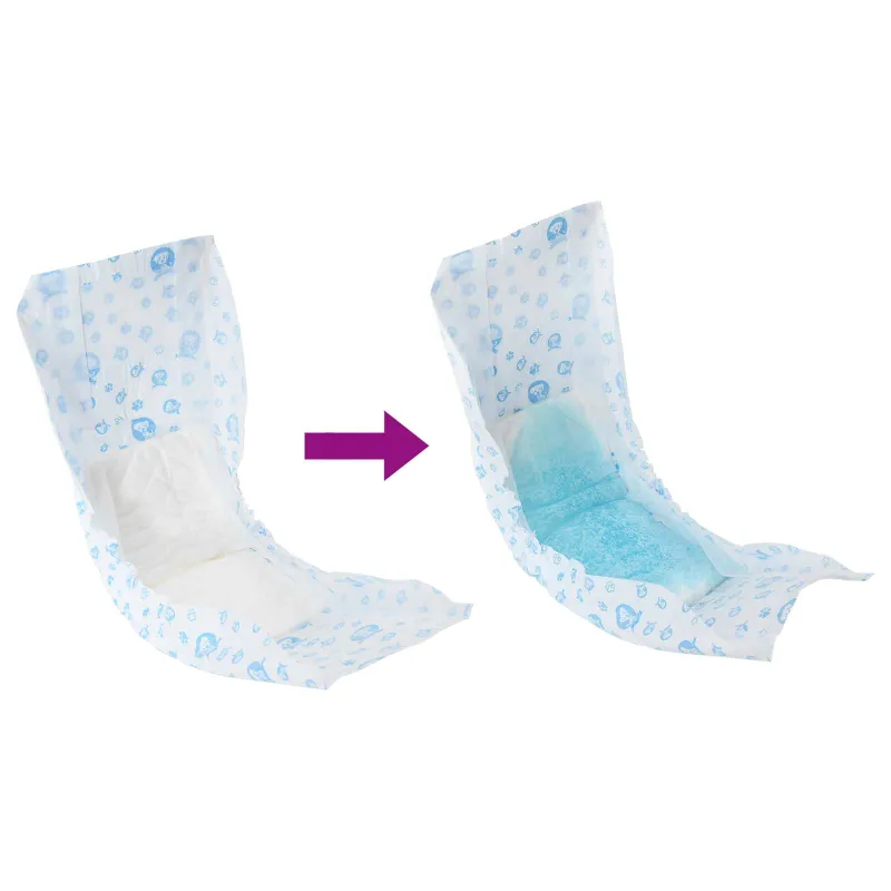Vienkartinės vyrų šunų sauskelnės 30 pcs Baltas XS