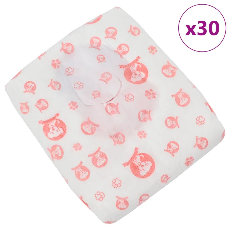 Vienkartinė šuniukų sauskelnė patelėms 30 pcs Baltas M