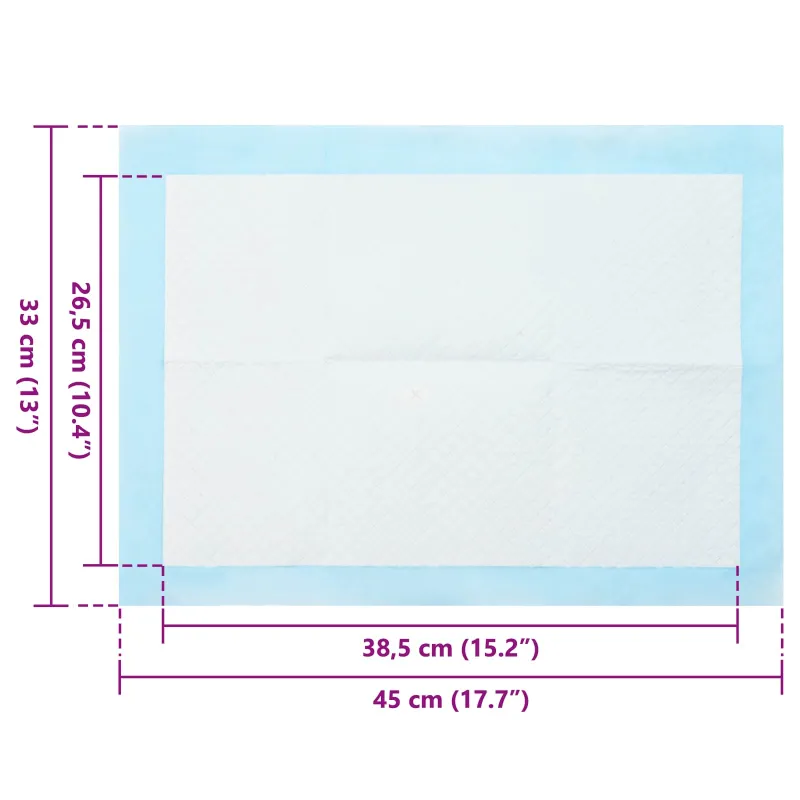 Neaustinės medžiagos augintinių treniruočių pagalvėlė 50 pcs