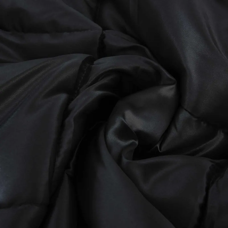 Vasaros antklodė Juoda 240 x 260 cm Satin ir mikropluoštas