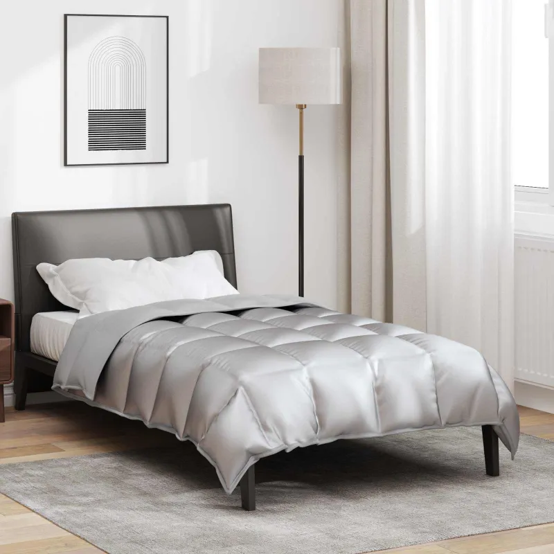 Žiemos antklodė Sidabro 140 x 220 cm Satin ir mikropluoštas