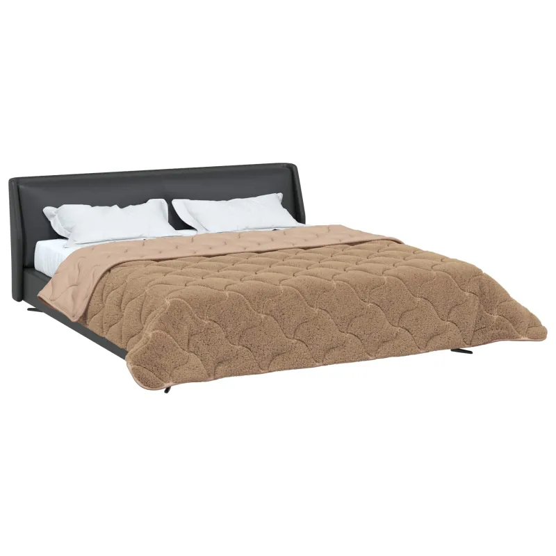 Vasaros antklodė Tikštas Taupe 200 x 240 cm