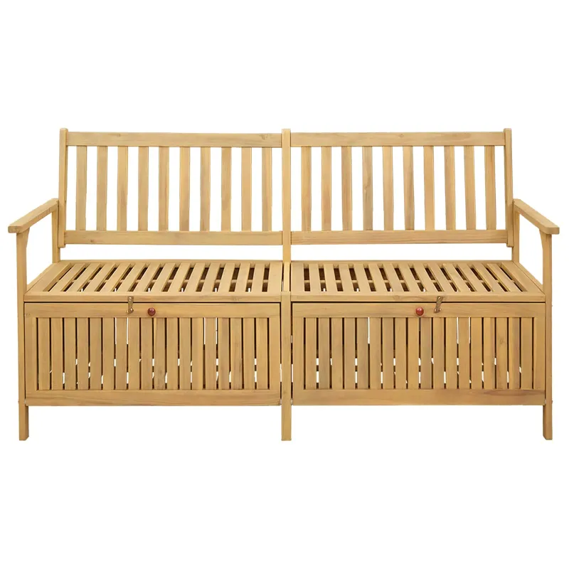 Laikymo suolas su saugykla 170 x 63 x 84 cm Solu Acacija