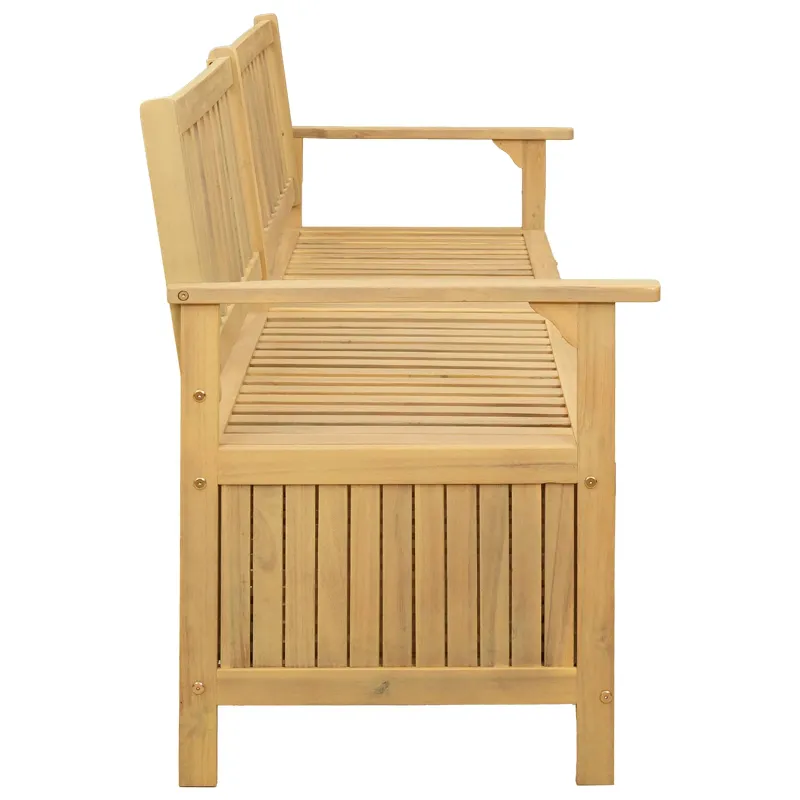 Laikymo suolas su saugykla 170 x 63 x 84 cm Solu Acacija