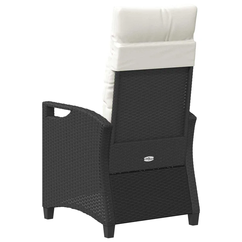 Sodo Kėdė 2 pcs Juoda ir kreminė 56 x 60 x 112 cm