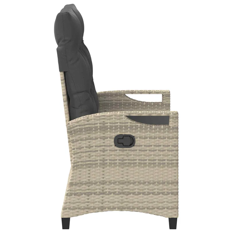 Sodo suolas su pagalve 105 x 60 x 112 cm plienas