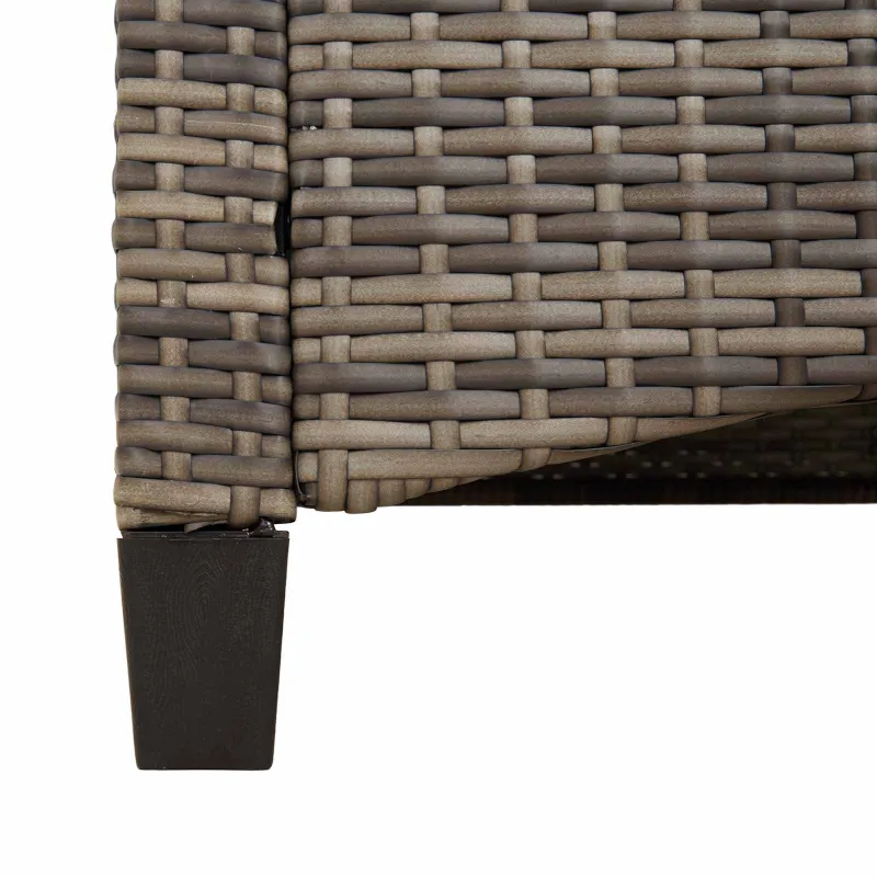 Sodo suolas su pagalve 105 x 60 x 112 cm plienas