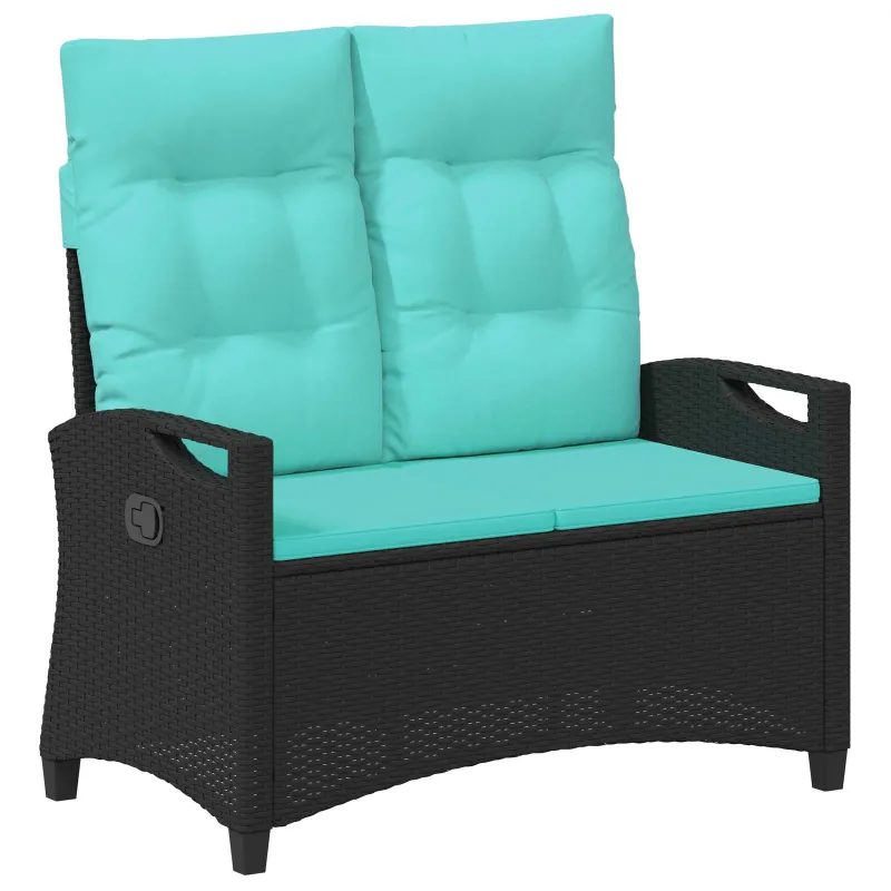 Sodo suolas su pagalve 105 x 60 x 112 cm plienas