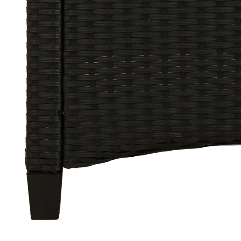 Sodo suolas su pagalve 105 x 60 x 112 cm plienas