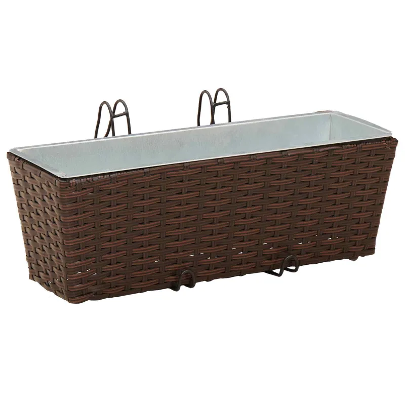 Turėklas 2 pcs 50 x 17 x 17 cm Metalas