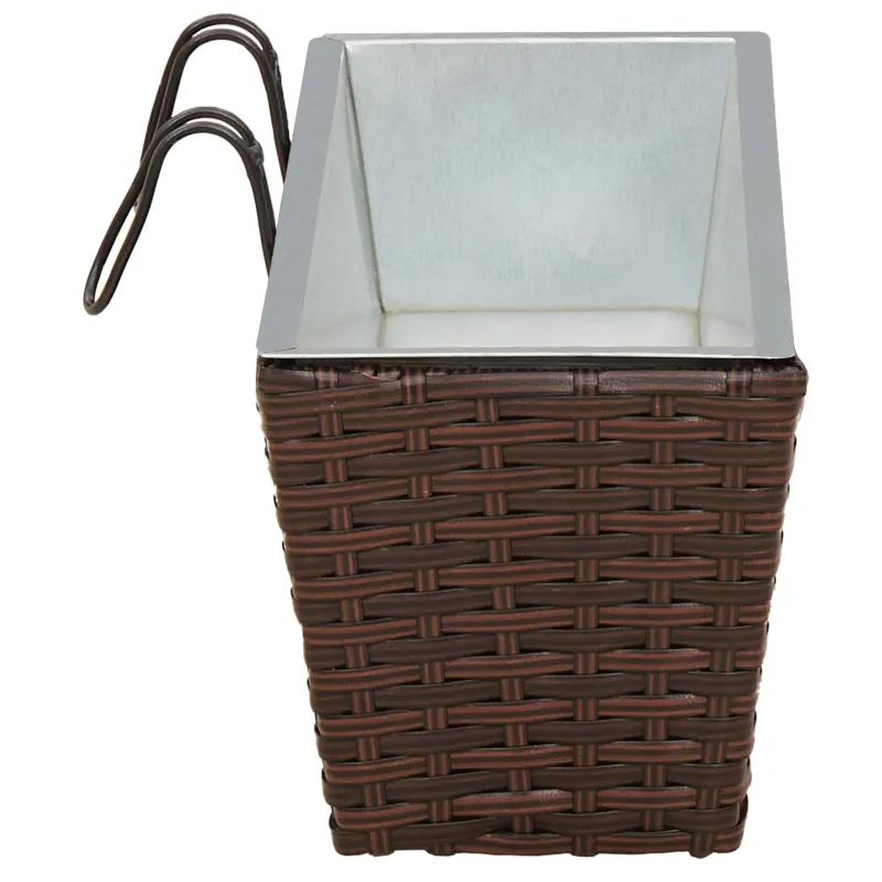 Turėklas 2 pcs 50 x 17 x 17 cm Metalas
