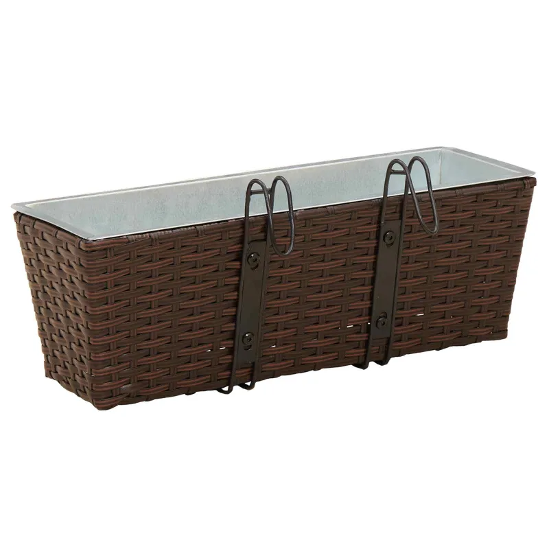 Turėklas 2 pcs 50 x 17 x 17 cm Metalas