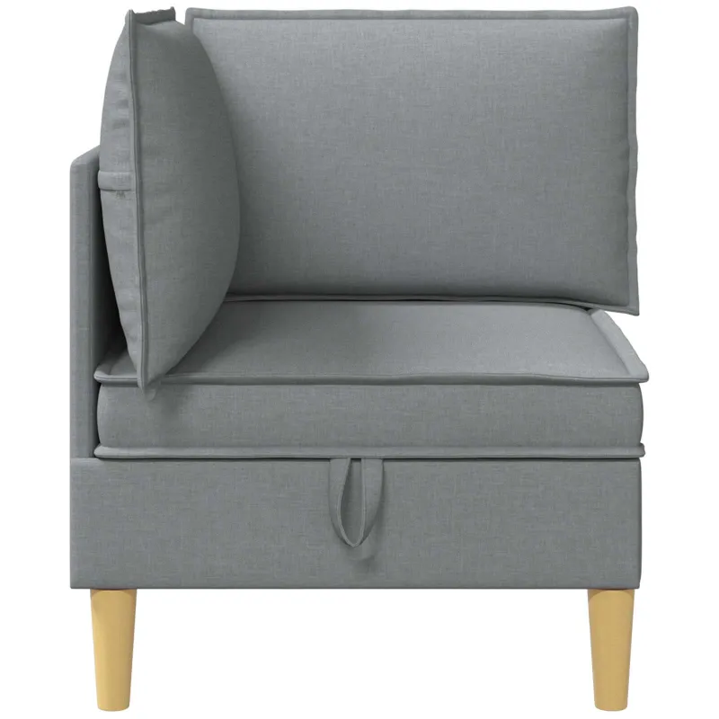 Sofa su saugojimu Audinys
