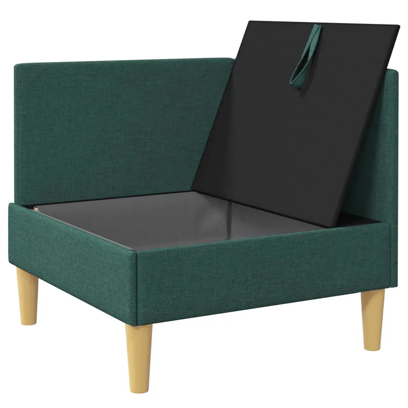 Sofa su saugojimu Audinys