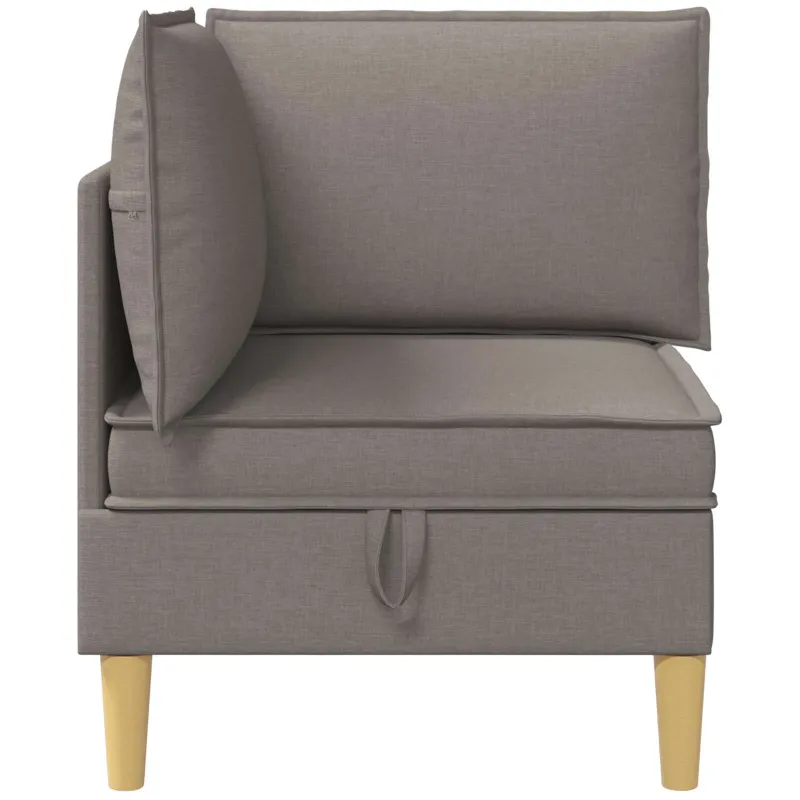 Sofa su saugojimu Audinys