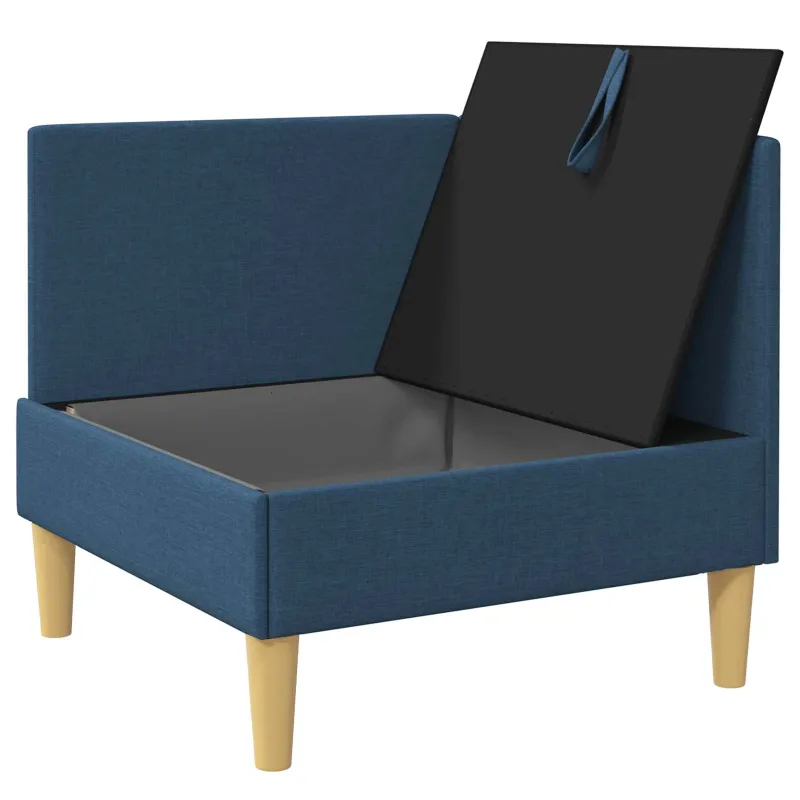 Sofa su saugojimu Audinys