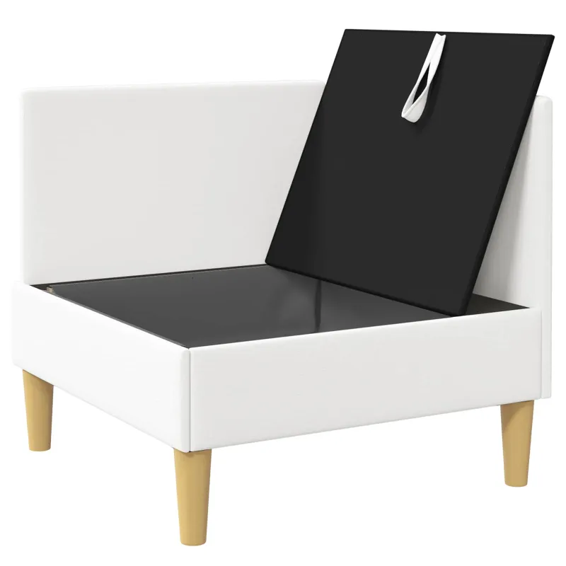 Sofa su saugojimu Audinys