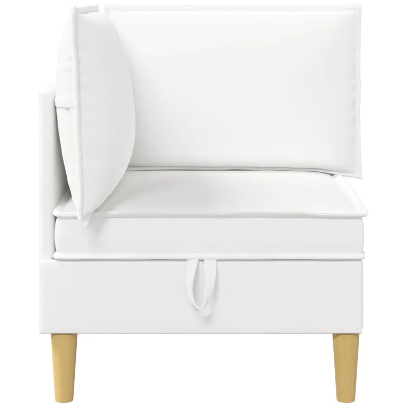 Sofa su saugojimu Audinys