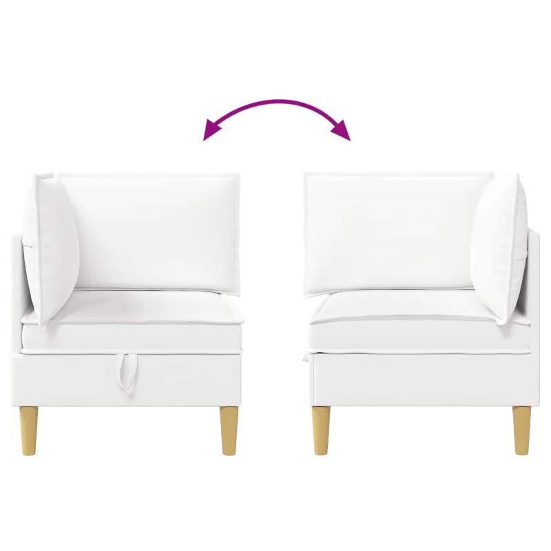 Sofa su saugojimu Audinys
