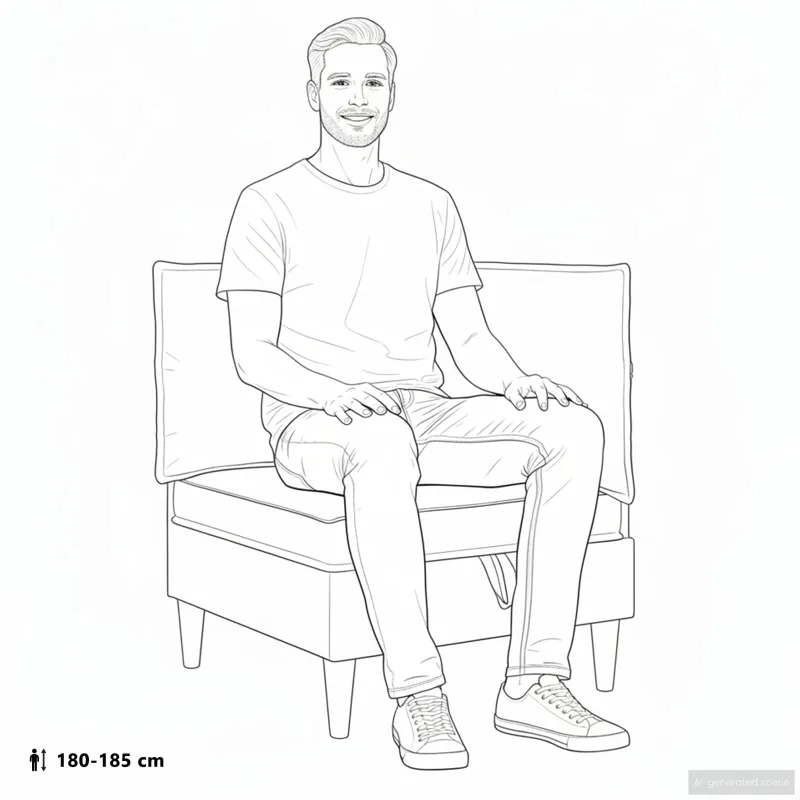 Sofa su saugojimu Audinys