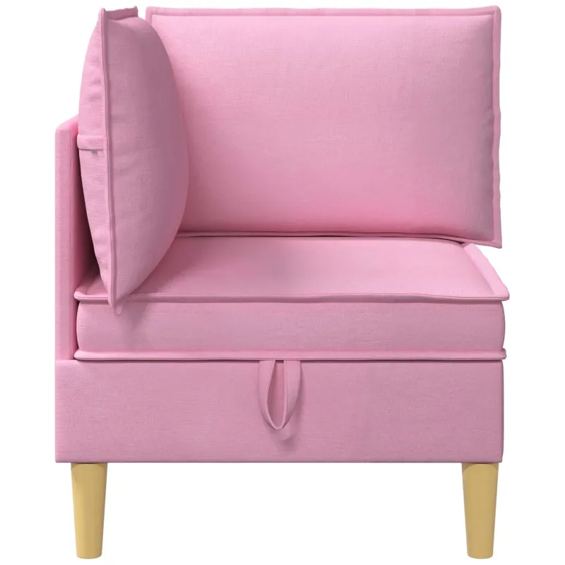 Sofa su saugojimu Audinys