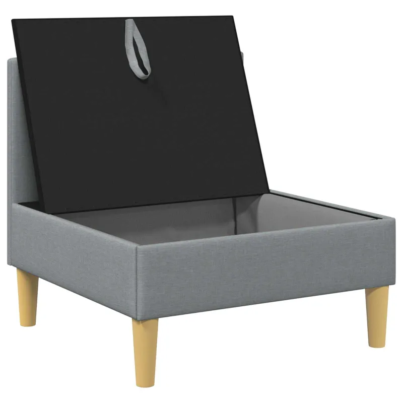 Sofa su saugojimu Audinys