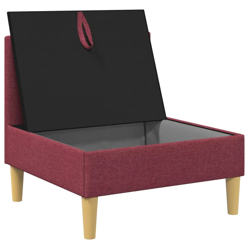 Sofa su saugojimu Audinys