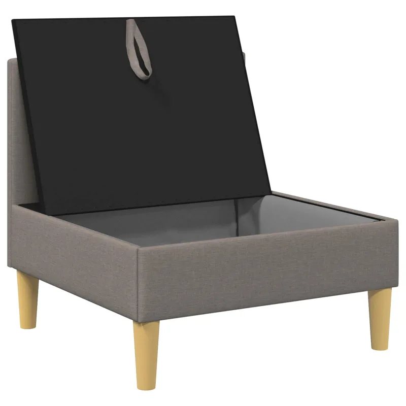 Sofa su saugojimu Audinys