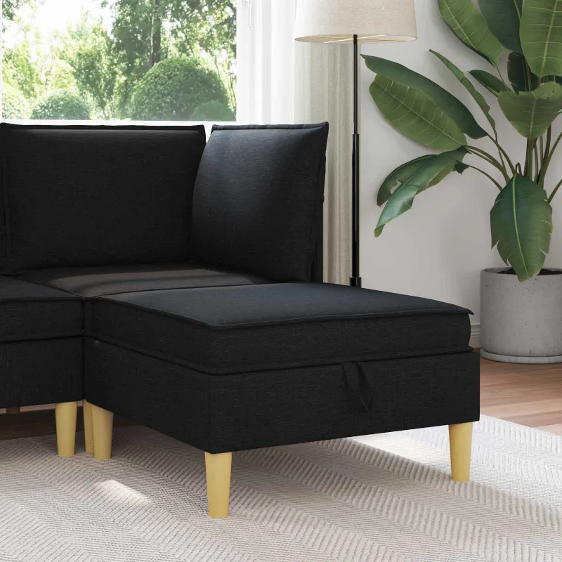 Sofa su saugojimu Audinys
