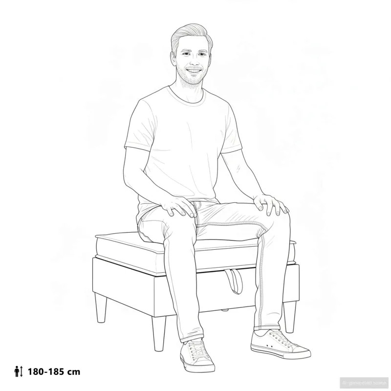 Sofa su saugojimu Audinys