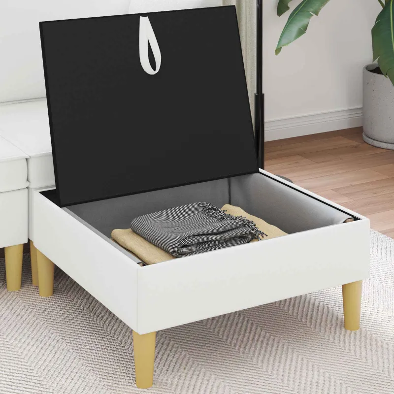 Sofa su saugojimu Audinys