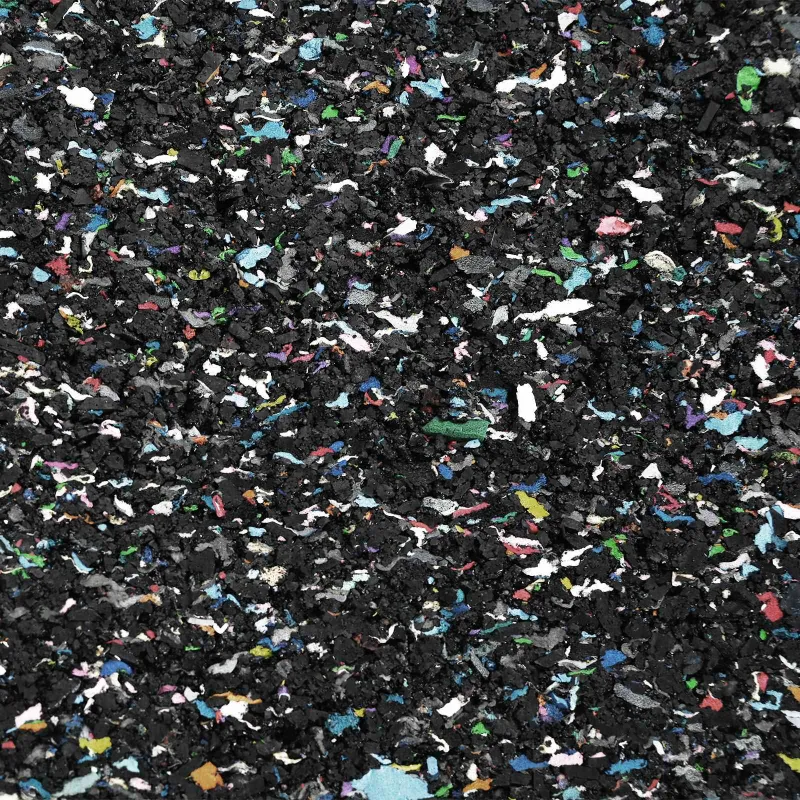 Gumos granulių ritinys Juodas 200 x 5 x 0,3 cm Guma