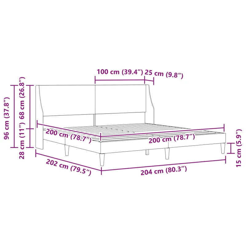 Lovos rėmas su galvūgalio jungiamoji plokštė