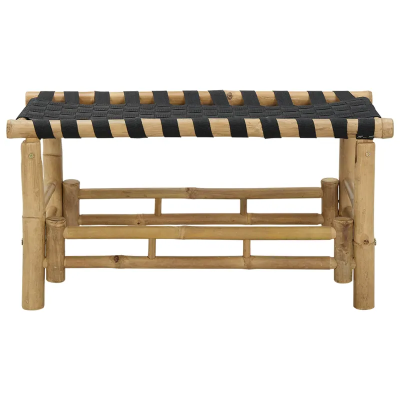 Sodo suolas 80 x 38 x 40 cm Bambukas Natūrali Stačiakampio