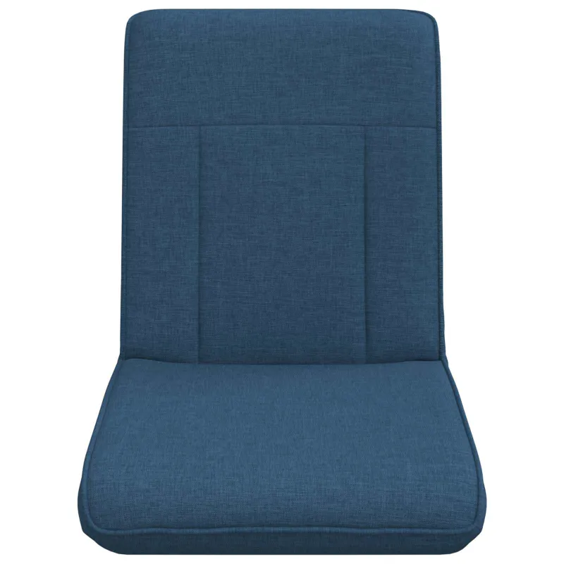 Reguliuojamas grindų fotelis Mėlyna Audinys