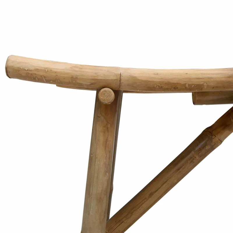 Sodo suolas Natūrali 110 x 45 x 50 cm Bambukas