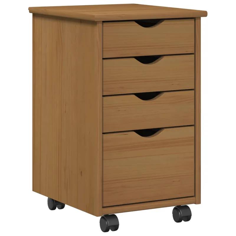 Ratuotas kabinetas MOSS Medaus Ruda 34 x 39 x 56 cm