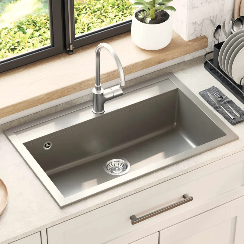 Kriauklė Pilka 795 x 505 mm Granitas