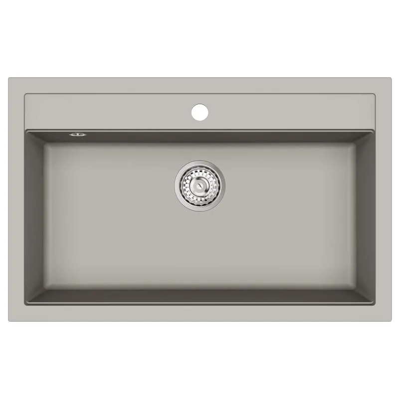 Kriauklė Pilka 795 x 505 mm Granitas
