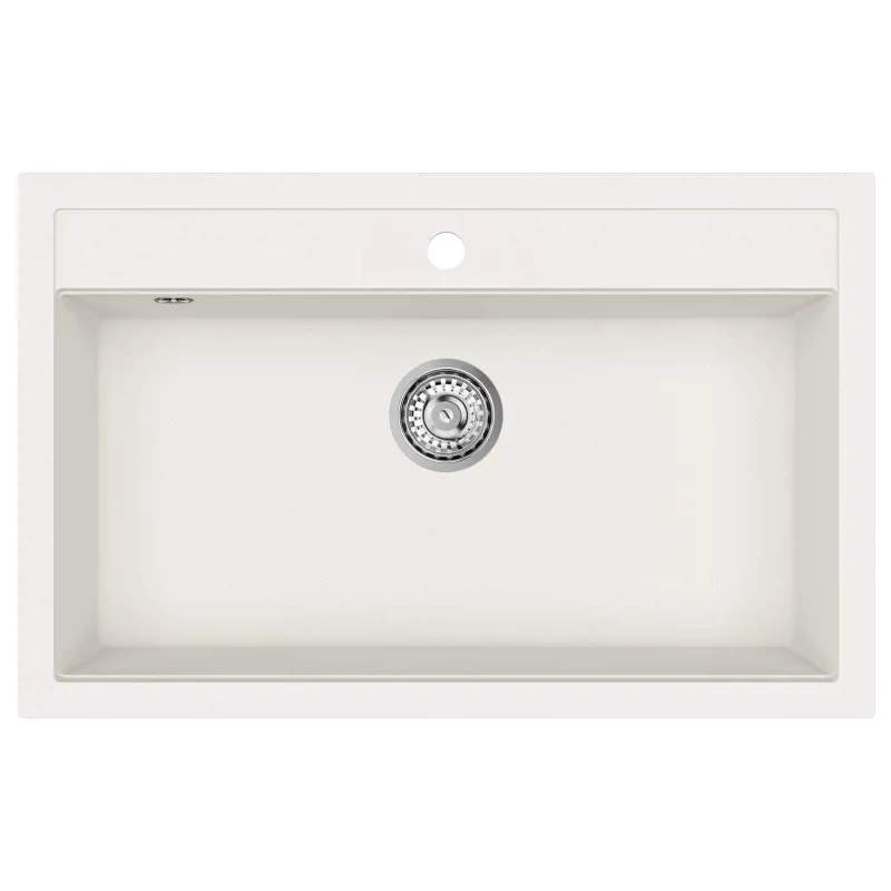 Kriauklė Balta 795 x 505 mm Granitas
