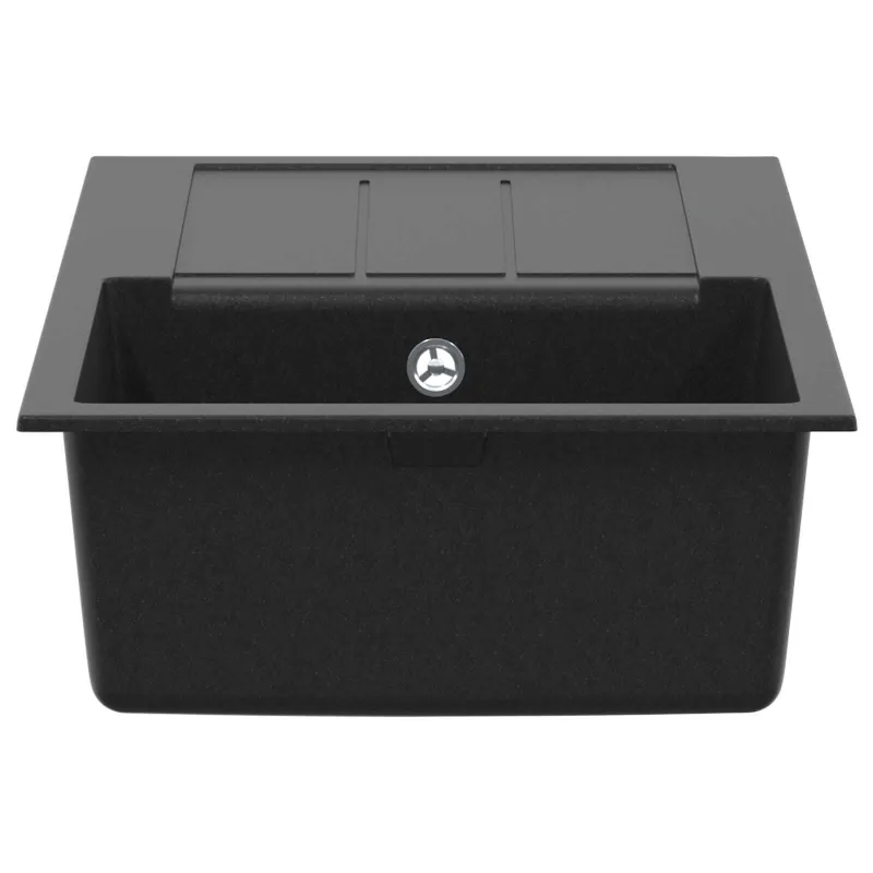 Kriauklė Juoda 780 x 500 mm 80% Kvarcas ir 20% Derva