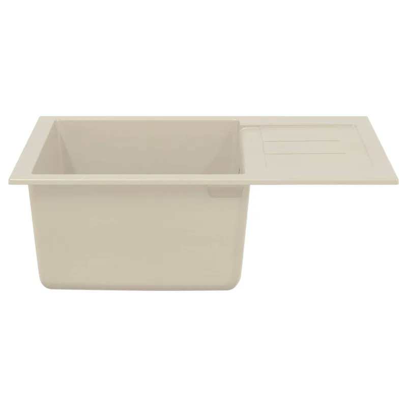 Kriauklė Smėlio 620 x 500 mm 80% Kvarcas ir 20% Derva