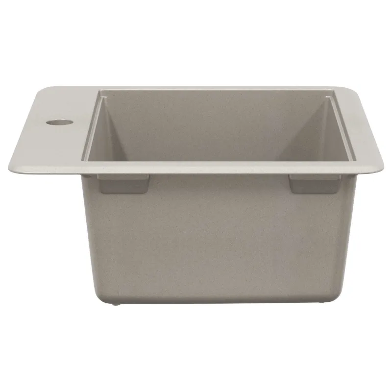 Kriauklė Pilka 470 x 440 mm Granitas
